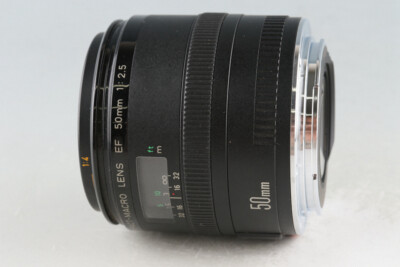 Canon Compact-Macro EF 50mm F/2.5 Lens #53427 H13 | eBay