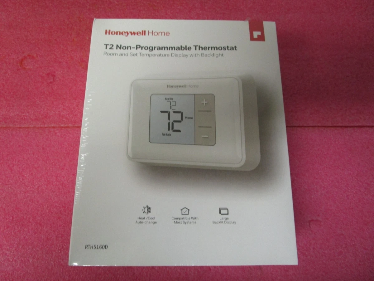 Honeywell Home RTH5160D T2 Non-Programmable Thermostat Heat Cool Auto  Change New 85267461450 | eBay