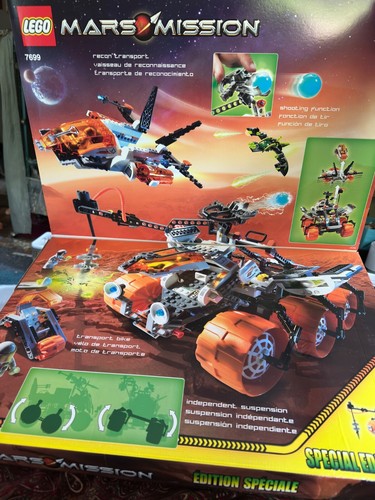 toy--Legos Mars Mission #7699 MT-101 Armored drilling unit 635 pieces - Picture 4 of 8