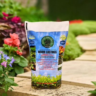 Active Organics Premium Worm Castings 15lb.
