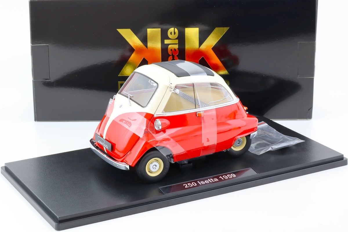KK Scale 1/12 BMW イセッタ 250 1959 レッド/ホワイト KK-Scale 1:12 BMW Isetta 250 year 1959 red / white