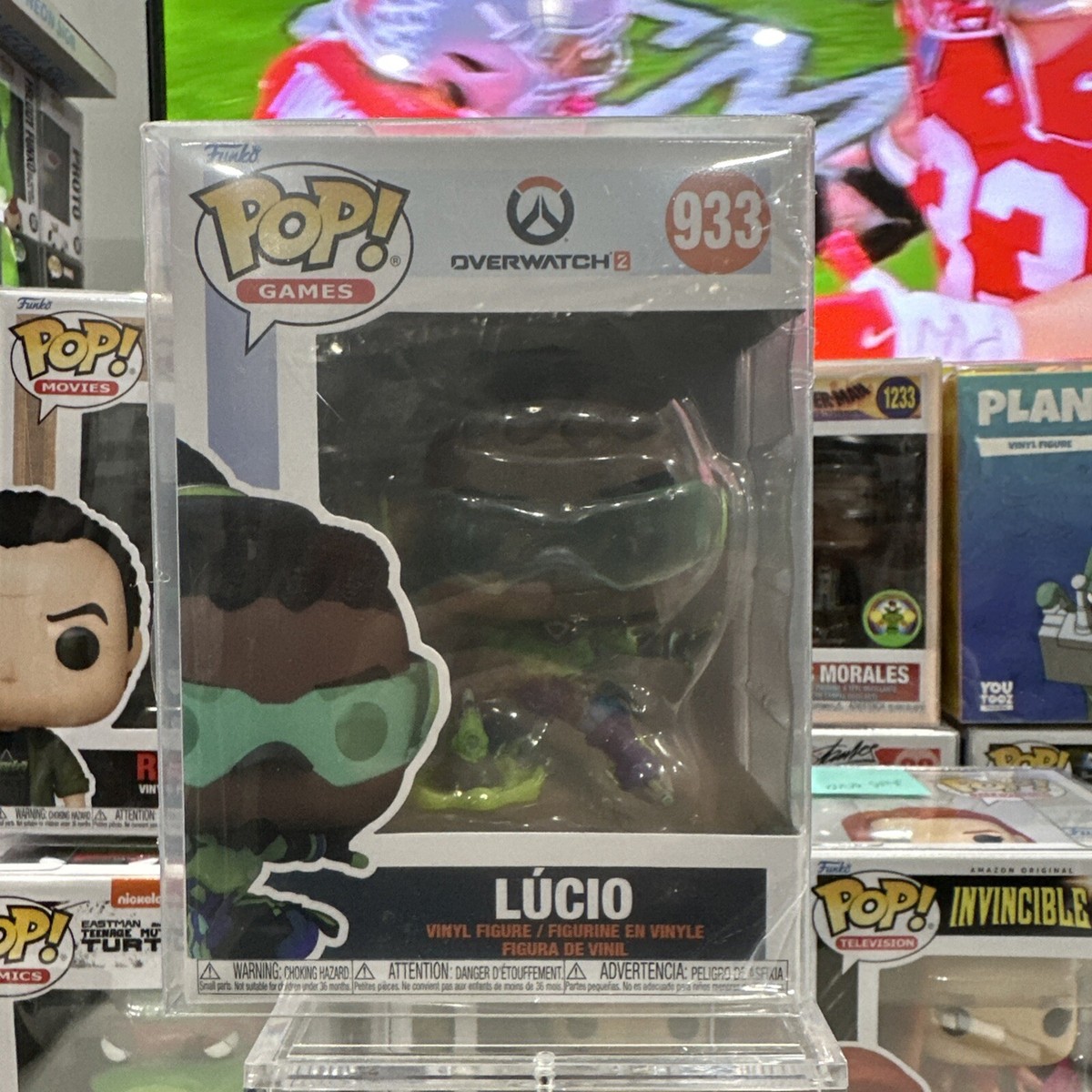 Lucio Pop Overwatch Amazon Funko Pop! Overwatch Lúcio #933