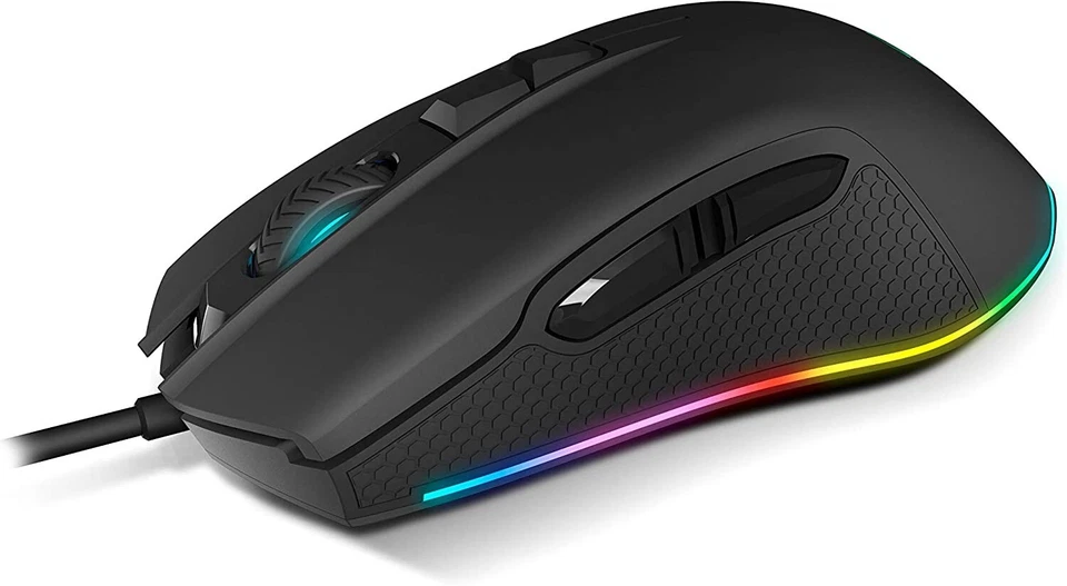 Krom Kenon RGB Gaming Mouse Black Avago A3050 Sensor 4000 DPI 8 Buttons – BNIB - Image 3 of 4