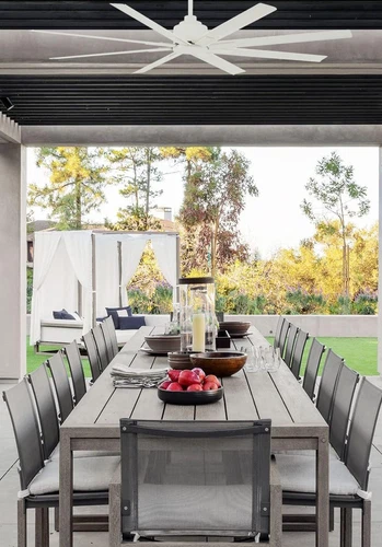 Xtreme H2O 65" Outdoor Ceiling Fan with DC Motor - Flat White Finish - Picture 6 of 9