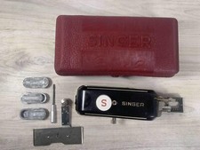 Vtg Singer Buttonholer 160743 in Original Box W/ Accessories! Made In USA