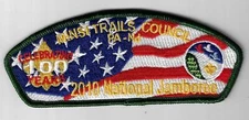 2010 National Jamboree JSP Minsi Trails Council Celebrating 100 Yrs. DGR Bdr. [G