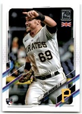 2021 TOPPS UK EDITION JOHN NOGOWSKI RC PITTSBURGH PIRATES #44