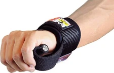 Heavy Duty PRO Lifting Dowel Straps Neoprene Padded Wrist Wraps Power Weight