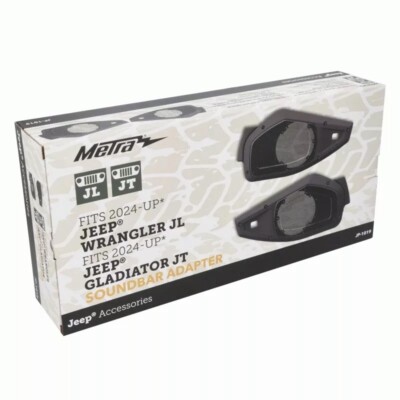 Metra Soundbar 6.5'' Speaker Mount and Harness '24 Jeep Wrangler JL /JT Gladiator