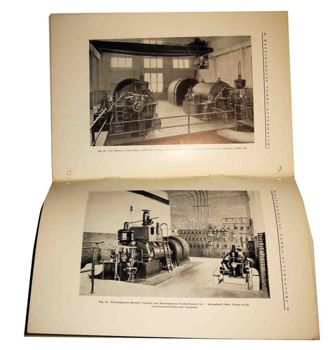 MAY 1914 WESTINGHOUSE TURBO-ALTERNATORS 40 Pgs w/COVERS Monograph-ELECTRIC GENER - Picture 9 of 16