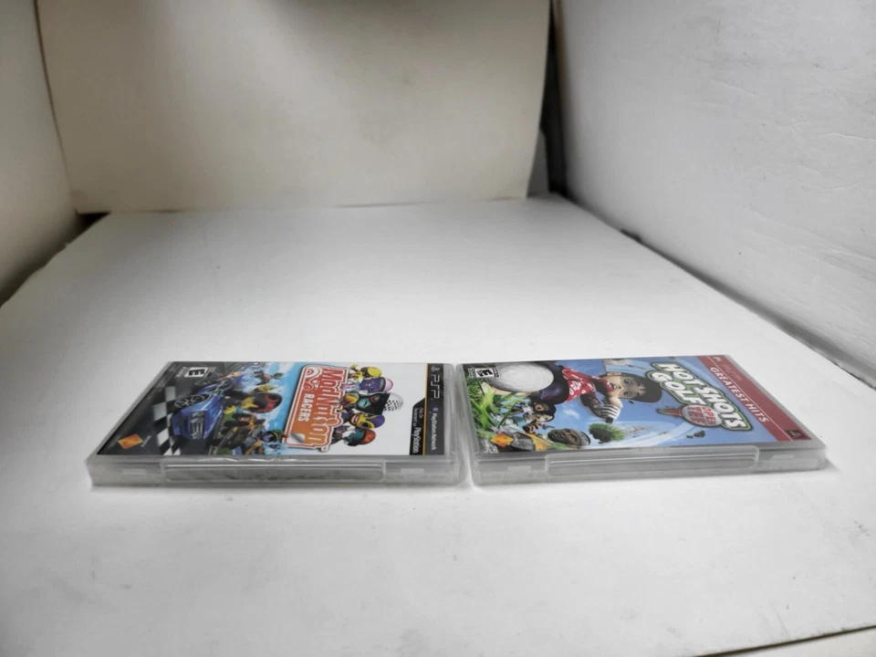 2 NEW MINT Factory Sealed SONY PSP Games Hot Shots Golf & ModNation Racer - Image 4 of 4