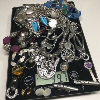 Schmuck Konvolut  Schmuckkonvolut Silber Modeschmuck