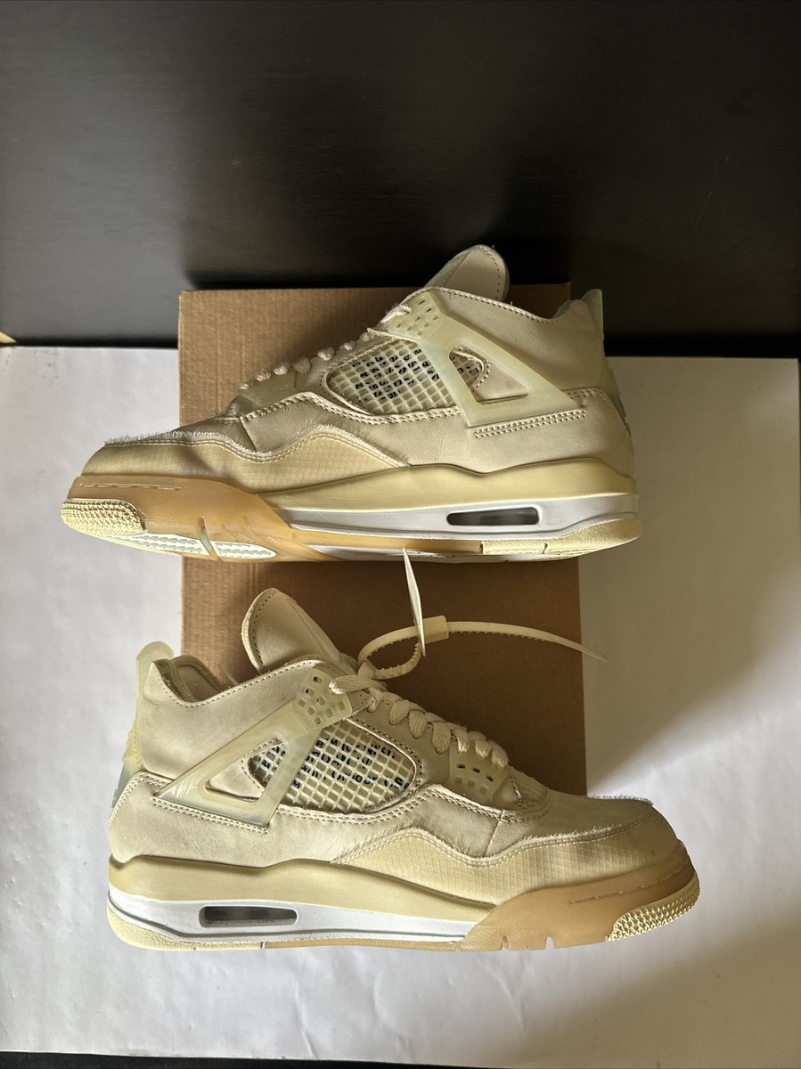 Size 9 Women's - Jordan 4 SP x Off-White Mid Sail W Size 9 Women's - Jordan 4 SP x Off-White Mid Sail W