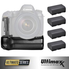 Pro Camera BG-E21 Battery Grip Replacement for 6D Mark II  4 Extra Batteries