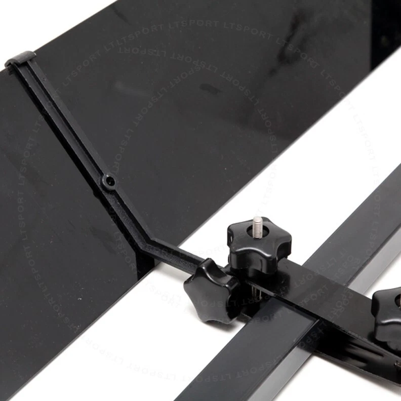 Fit Buick Wind Fairing Cross Bars Noise Reducer Roof Top Rack Air Deflector Kit Foto 4 de 4