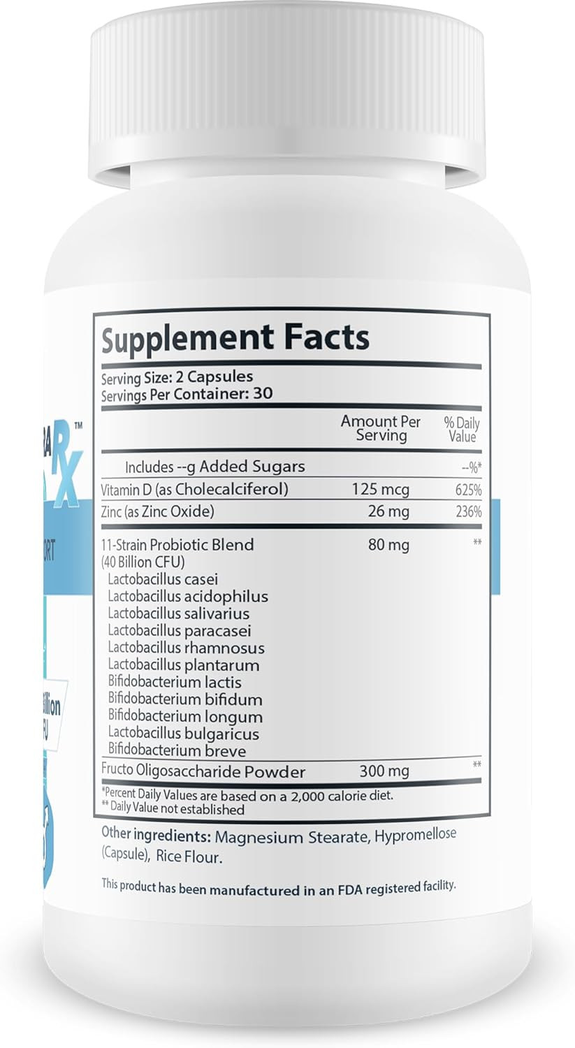 Pro Zinagra RX - Male Probiotic Support - Promote Increased Energy & Endurance -