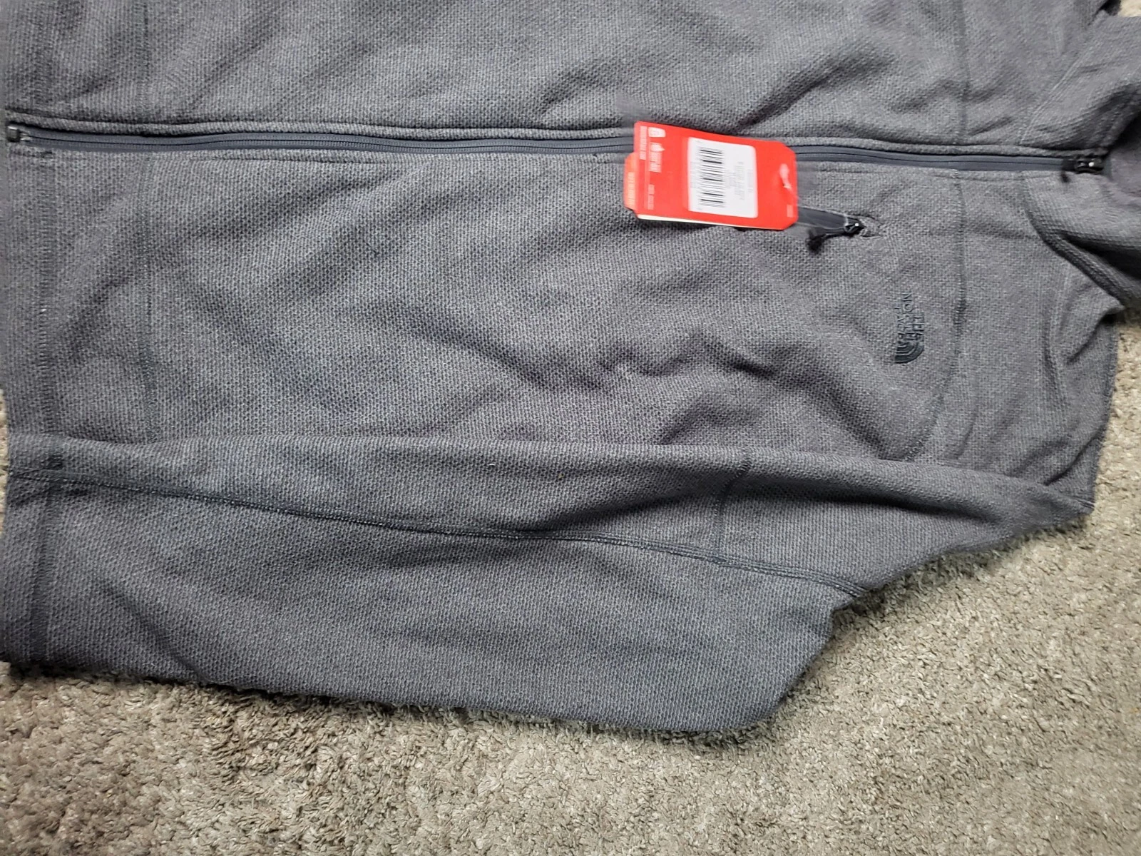 The North Face Mens Beige Long Sleeve Full Zipped Pockets Fleece Jacket Large
Opens in a new window