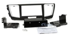 Scosche HA1717B Single/Double Din Car Install Kit with Pocket for 2013-Up Honda