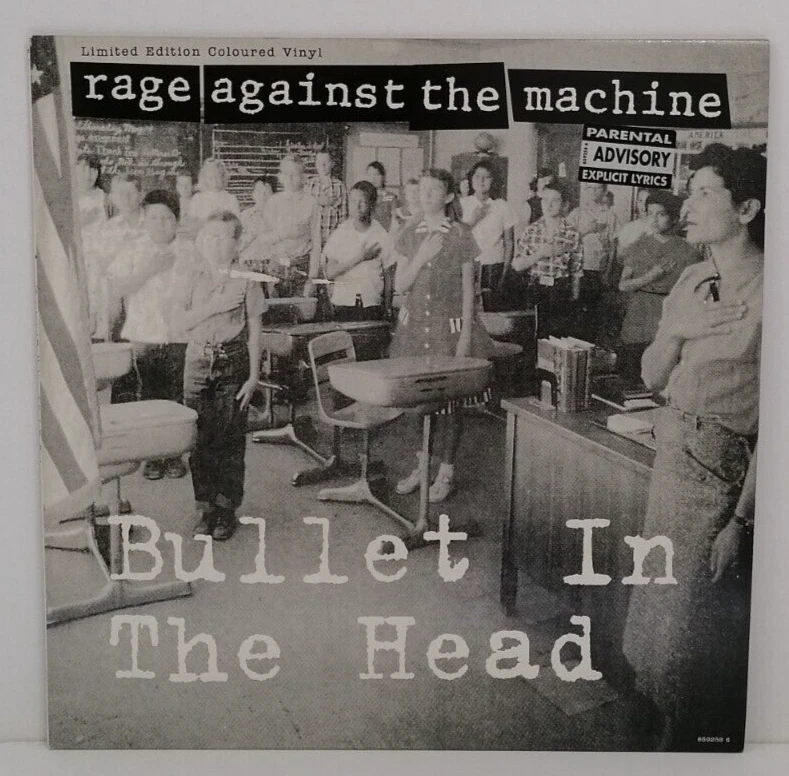 Rage Against The Machine Buller In The Head 12" Single Ltd Ed Coloured Vinyl NM - Image 2 of 4