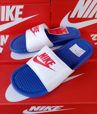 Nike Benassi JDI Herren Schlappen Sliders Größe Uk 7,8,9,10,11,12