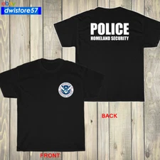 New POLICE HOMELAND SECURITY  T-Shirt Logo Many Colors S to 5XL Made In USA