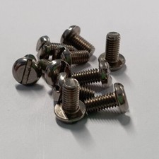 Pan Head Metric M3 Full Thread A2 Stainless Screw Bolt 6, 8, 10, 12, 20mm Long