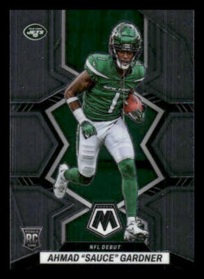 2022 Panini Mosaic #289 Ahmad ''Sauce'' Gardner Rookie New York Jets
