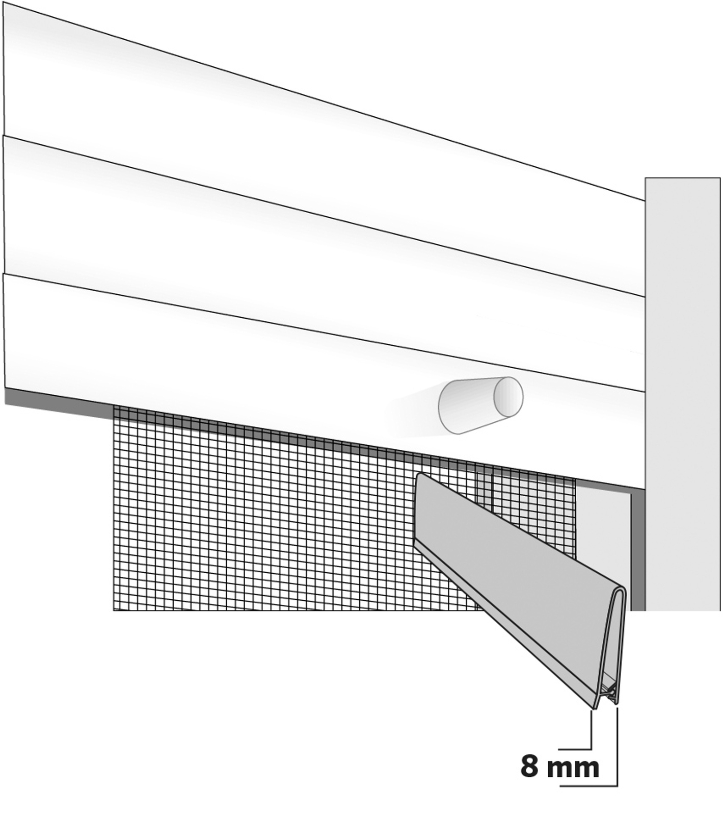 easy life PREMIUM Magnet-Türvorhang - Anthrazit, 100x220cm online 