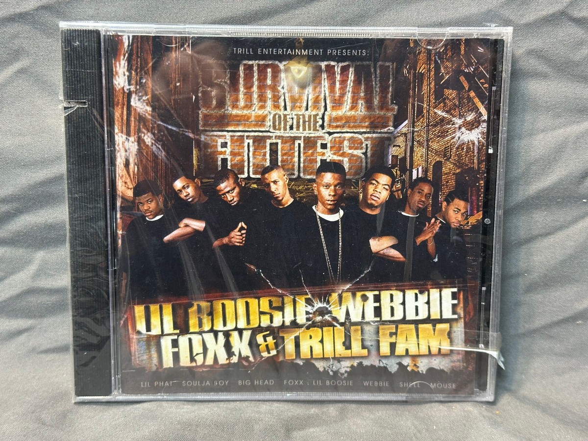 ☆Trill Boyz☆ G-rap Hiphop LIL BOOSIE Survival Of The Fittest CD rap hip hop gangsta Webbie