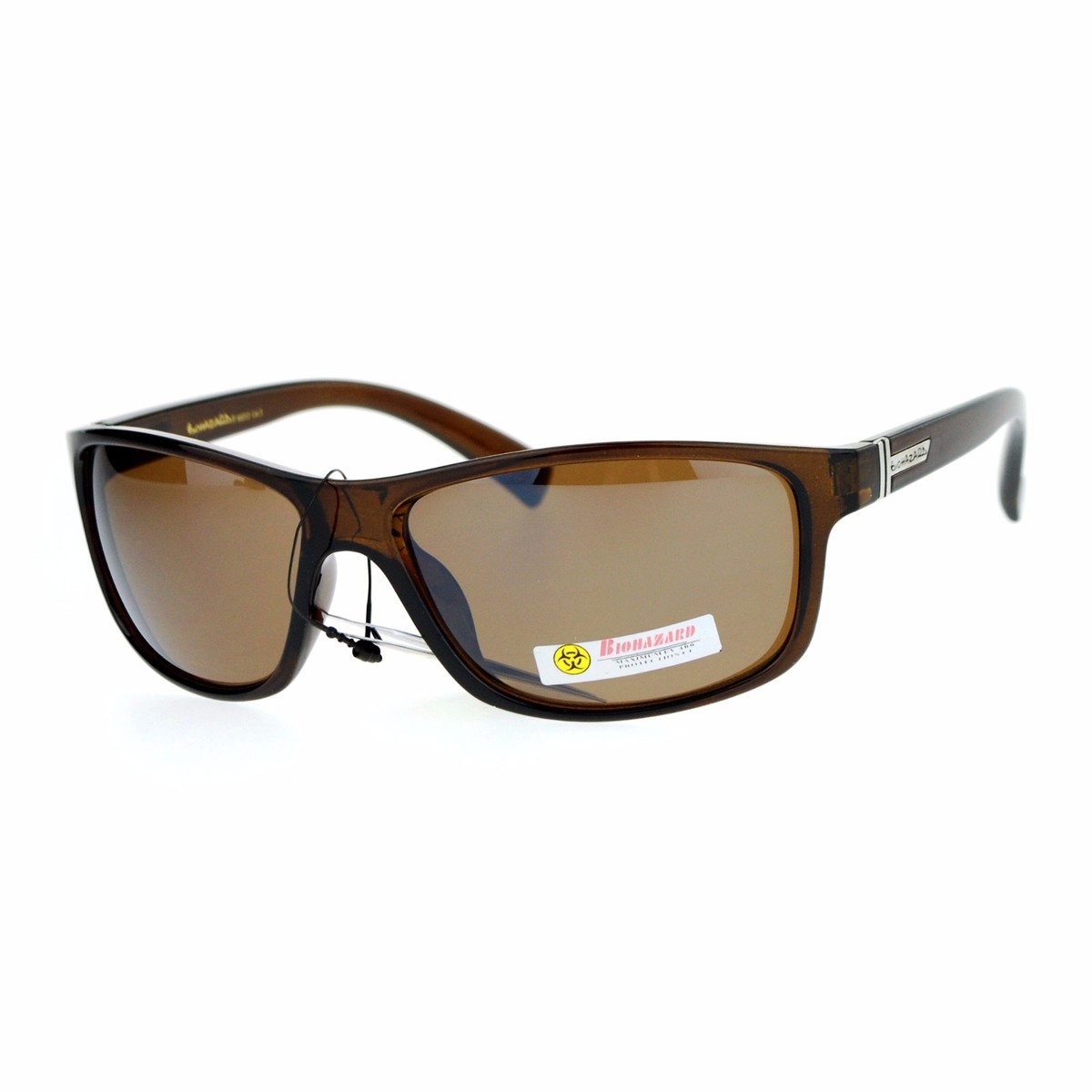 Biohazard Sunglasses Mens Fashion Oval Rectangular Sporty