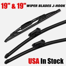 19 19 Windshield Wiper Blades Bracketless J-hook Quality Hybrid Silicone 19 19 Windshield Wiper Blades Bracketless J-hook Quality Hybrid Silicone