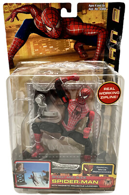 Marvel Toybiz Spider-Man 2 Shoot And Slide Action Figure