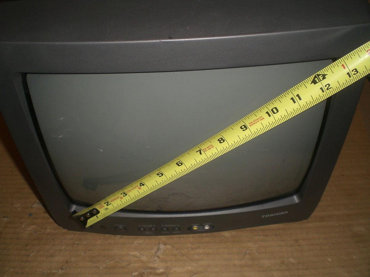 Toshiba 13” Crt color Television Retro Gaming model 13A22 | eBay Toshiba 13” Crt color Television Retro Gaming model 13A22 | eBay