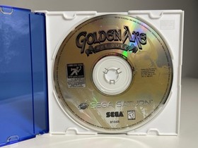 Golden Axe The Duel Sega Saturn Disc ONLY Authentic Excellent Near Mint Tested