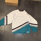 CCM Anaheim Mighty Ducks Hockey Jersey - White/Teal/Black Team Colors — photo 2
