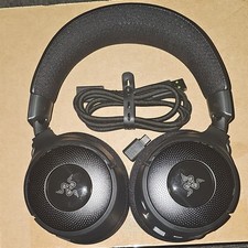 Razer Black Over-Ear USB Wired Computer Headset Double Ear Headband