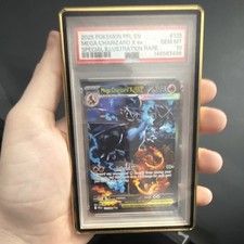 Pokémon Mega Charizard X ex Phantasmal Flames Special Illustration Rare PSA 10