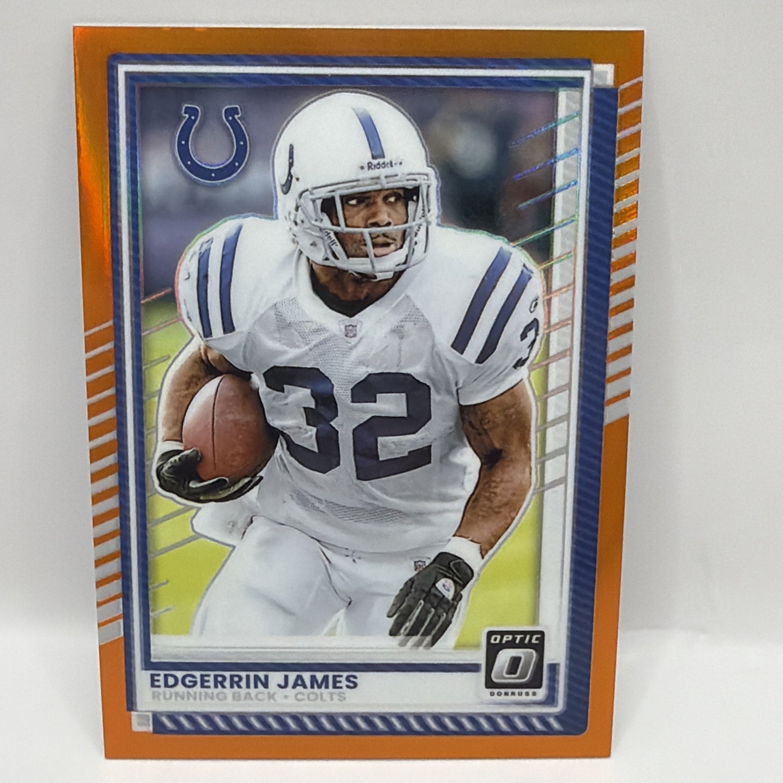 2025 Panini Optic - Edgerrin James #185 Orange /299 Indianapolis Colts