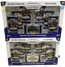 2x 2025 Costco WNBA Prizm Bundle 6 Packs + Bonus Pandora Prizm Pack SHIPS NOW!!