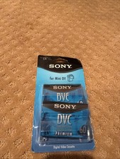 Sony 60 Min Mini DV Cassettte 2 Pack New Sealed