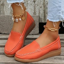 Women's Comfort Lightweight Penny Loafers Slip On Business Walking Dress Shoes