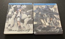 Gundam The Witch From Mercury anime blu ray steelbook season 1 2 new sealed READ