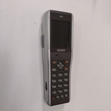 DENSO BHT500BB Silver Handheld Bluetooth Barcode Scanner with Battery Tested