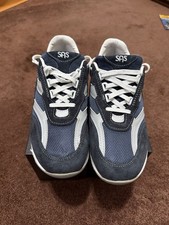 SAS Tour Mesh Lace Up Sneakers Tri-pad Comfort Made In The USA Women’s 9.5 Blue