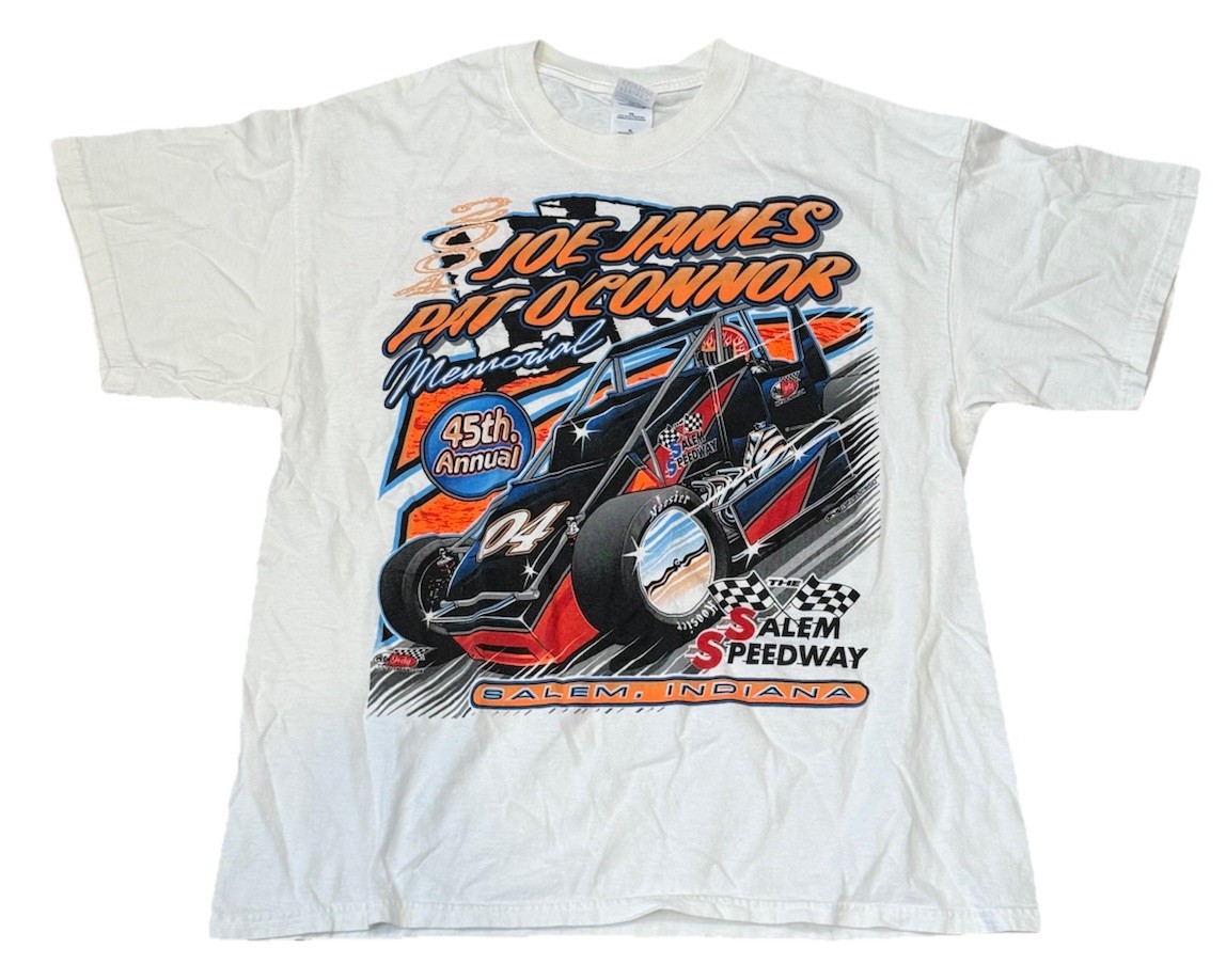 Vintage Salem Speedway 45th 2004 Racing Championship Tee Shirt Men’s XL