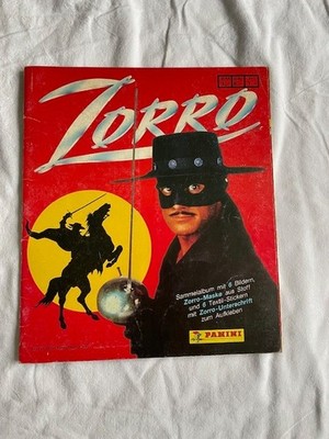 Panini - Zorro - Sammelalbum komplett beklebt