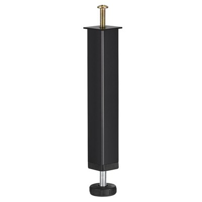 Adjustable Height Bed Frame Support Legs 200mm-220mm/7.9''-8.7'' Black