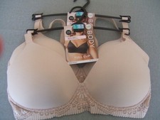 2 New Marks  Spencer Women's Bra Body Soft Full Cup Non-Wired Padded Bra 38C