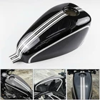 GAS TANK COVER FUEL OIL COWL GLOSS BLACK2 FOR HONDA REBEL CMX 300 500 2017-2025