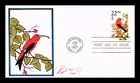 US COVER IIWI WILDLIFE CAPEX FIRST DAY ISSUE PUGH HAND PAINTED